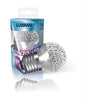 Luxram Kaleido LED Ball E27 Dimmable 3.5W Warm White 3000K, 250lm, Chrome Finish, 3yrs Warranty Crystal