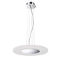 Mantra Fusion Notte 50cm Pendant 28W LED Round 3000K, 1800lm, Polished Chrome/Frosted Acrylic, 3yrs Warranty