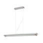 Mantra Fusion Tube Pendant 26W LED 4000K Polished Chrome/Sand Diamond, 2000lm, 3yrs Warranty
