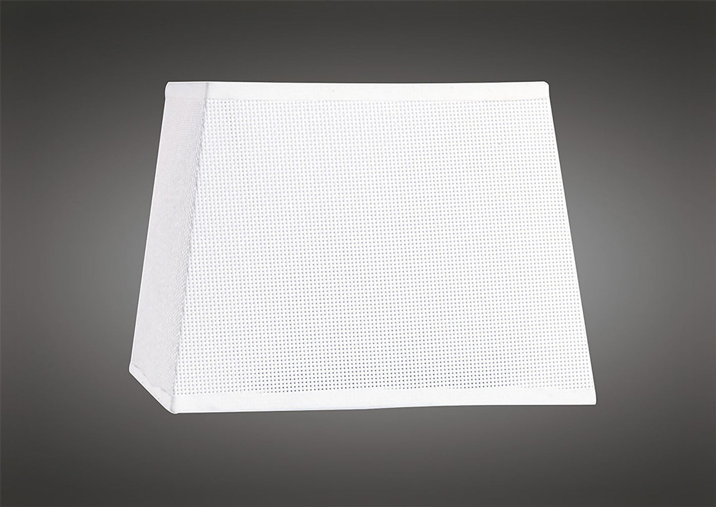 Mantra M5239 Habana White Square Shade 160/200 x 152mm, Suitable for Wall Lights
