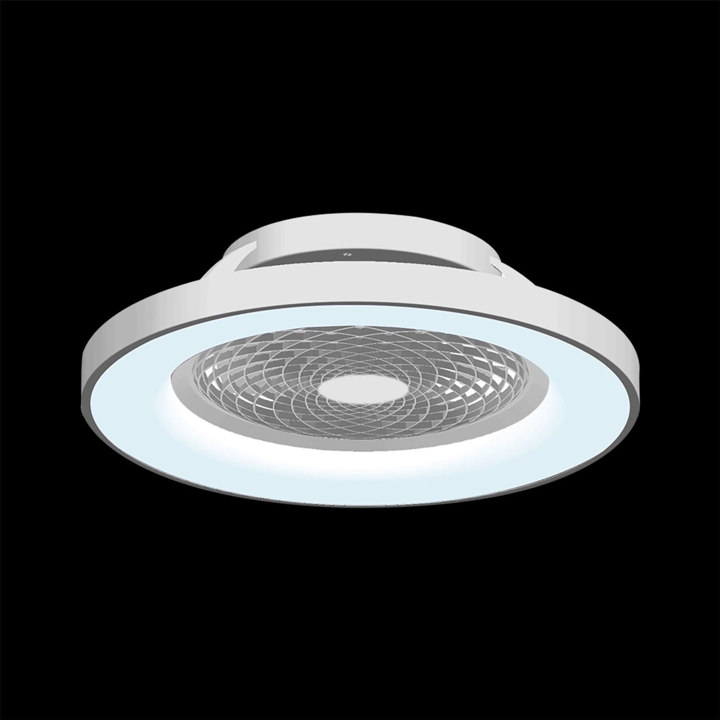 Tibet 65cm 70W LED Dimmable Ceiling Light With 35W DC Reversible Fan,Remote, APP & Alexa/Google Voice, 3900lm, Silver, 5yrs Warranty