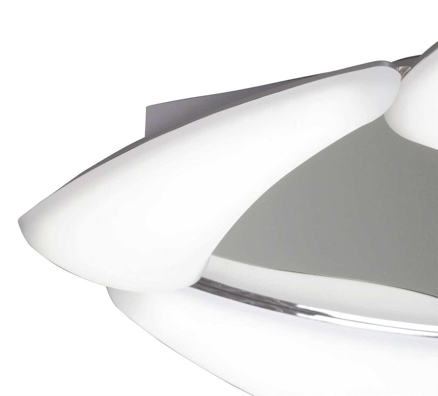Mantra Mistral LED M3806 Mistral Ceiling 24W LED 3000K, 2160lm, Polished Chrome/Frosted Acrylic, 3yrs Warranty - M3806 Ceiling