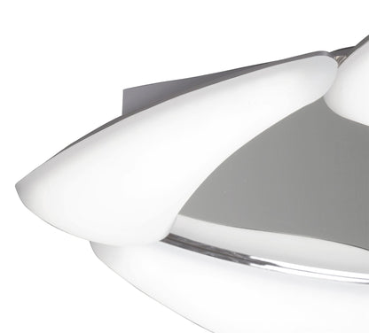 Mantra Mistral LED M3806 Mistral Ceiling 24W LED 3000K, 2160lm, Polished Chrome/Frosted Acrylic, 3yrs Warranty - M3806 Ceiling