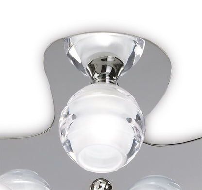 Mantra M1809 Loop Ceiling 5 Light G9 ECO, Polished Chrome
