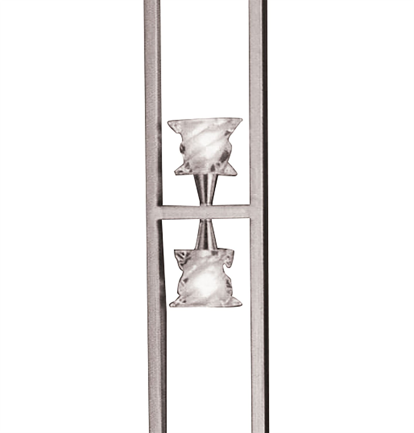 Mantra Salomon Floor Lamp 4 Light G9, Satin Nickel, NOT LED/CFL Compatible