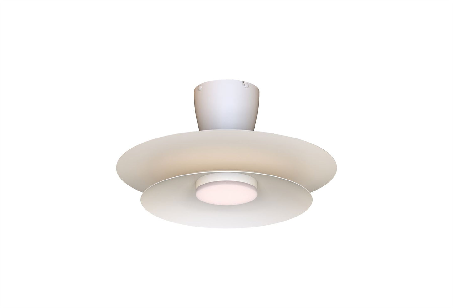 Patagonia 52cm 20W LED Dimmable Ceiling Light With Built-In 30W DC Fan, 3000-5000K Remote Control, 3600lm, White, 5yrs Warranty