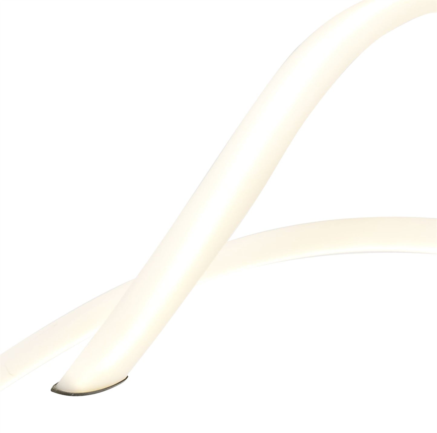 Mantra Armonia Semi Flush Spiral, Dimmable, 60W LED, 3000K, 4500lm, Titanium/Frosted Acrylic, 3yrs Warranty Ceiling