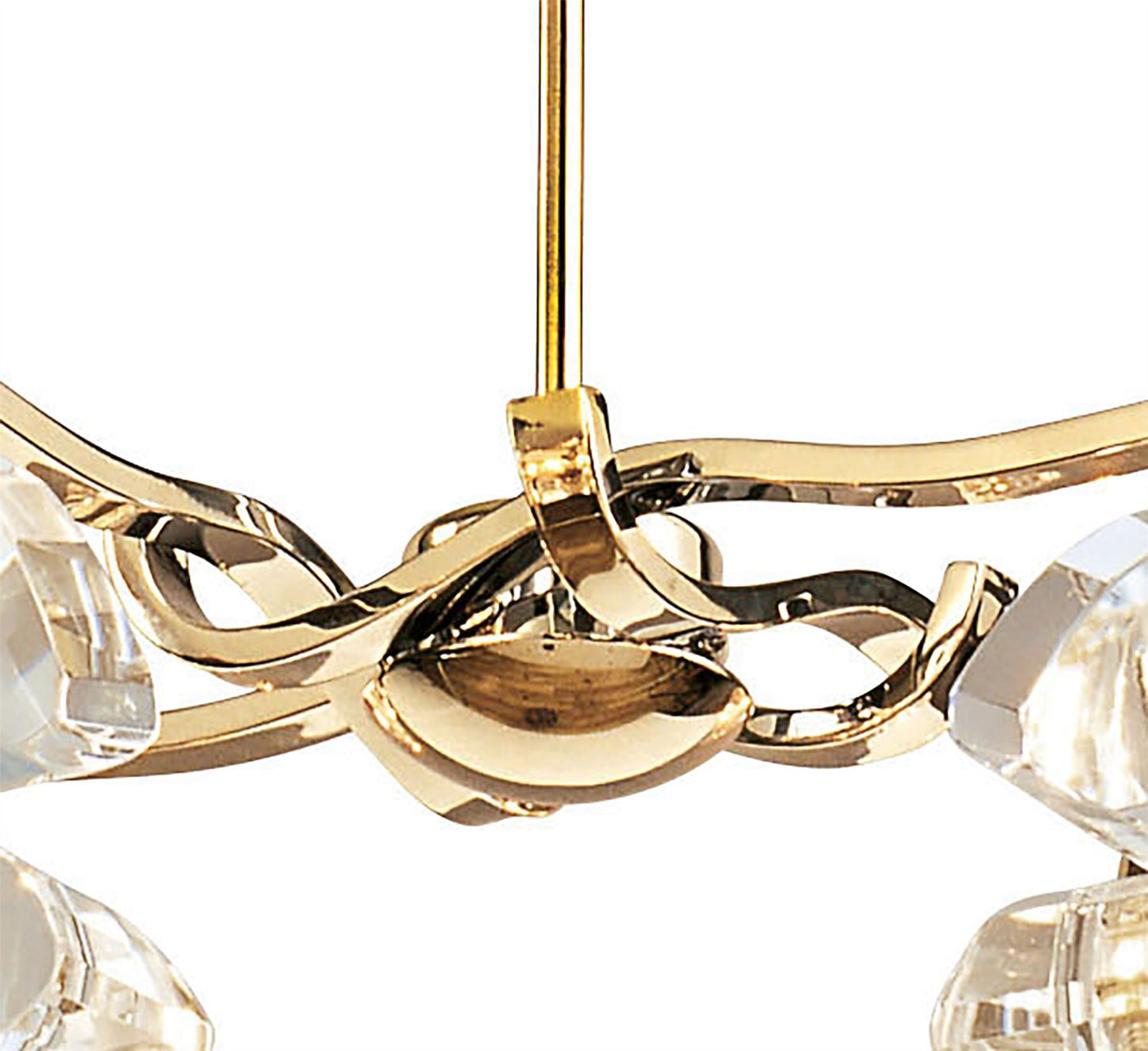 Mantra Alfa 43cm Telescopic 4 Light G9 French Gold
