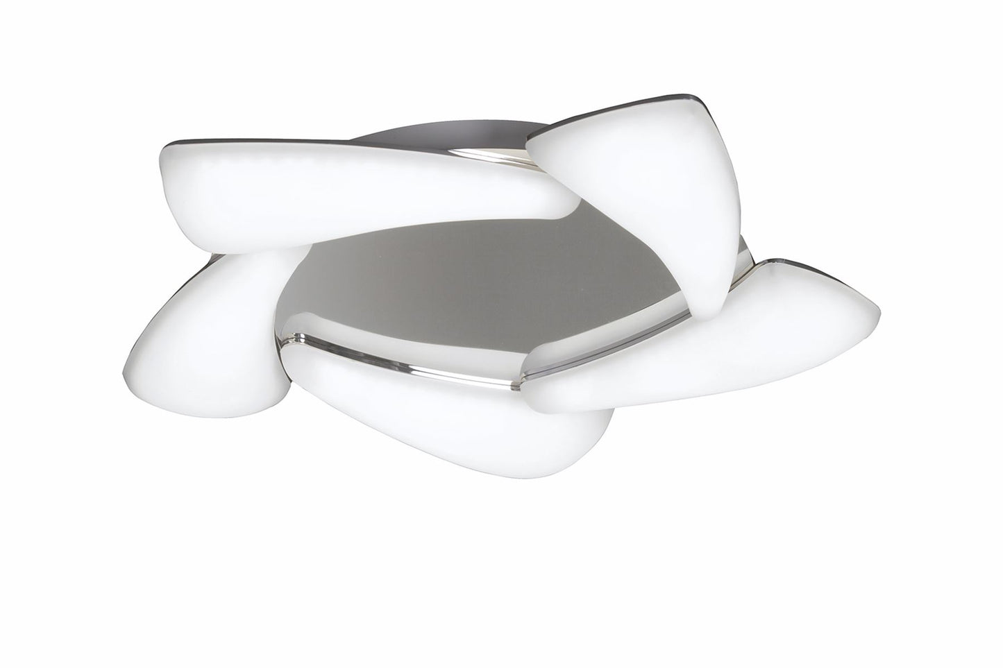 Mantra Mistral LED M3807 Mistral Ceiling 30W LED 3000K, 2700lm, Polished Chrome/Frosted Acrylic, 3yrs Warranty - M3807 Ceiling