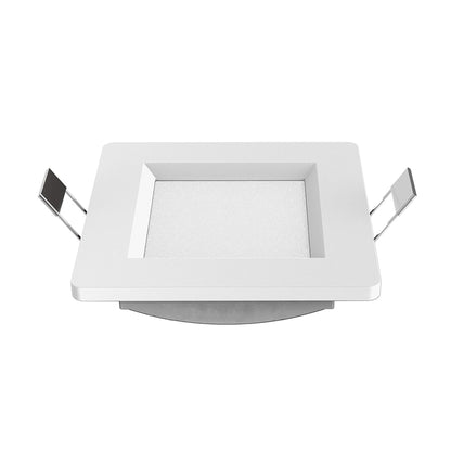 Techtouch Intego Ultra-Slim Square Small 8W White 330lm, Cut Out: 85x85mm, 3yrs Warranty Recessed