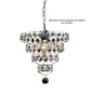 Diyas Kudo Crystal Ring Non-Electric SHADE ONLY Polished Chrome/Crystal