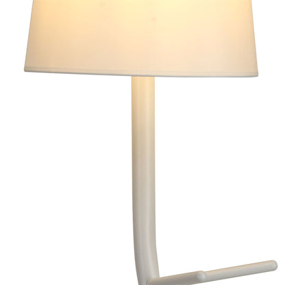 Mantra Centipede Floor Lamp with Shade, 1 x E27, White