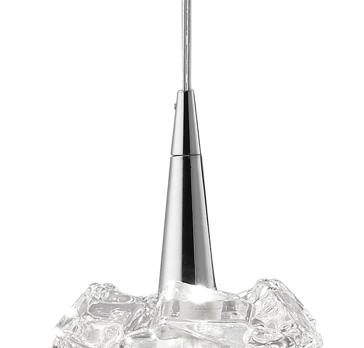 Mantra M3950 Artic Linear Pendant 4 Light G9 Line, Polished Chrome