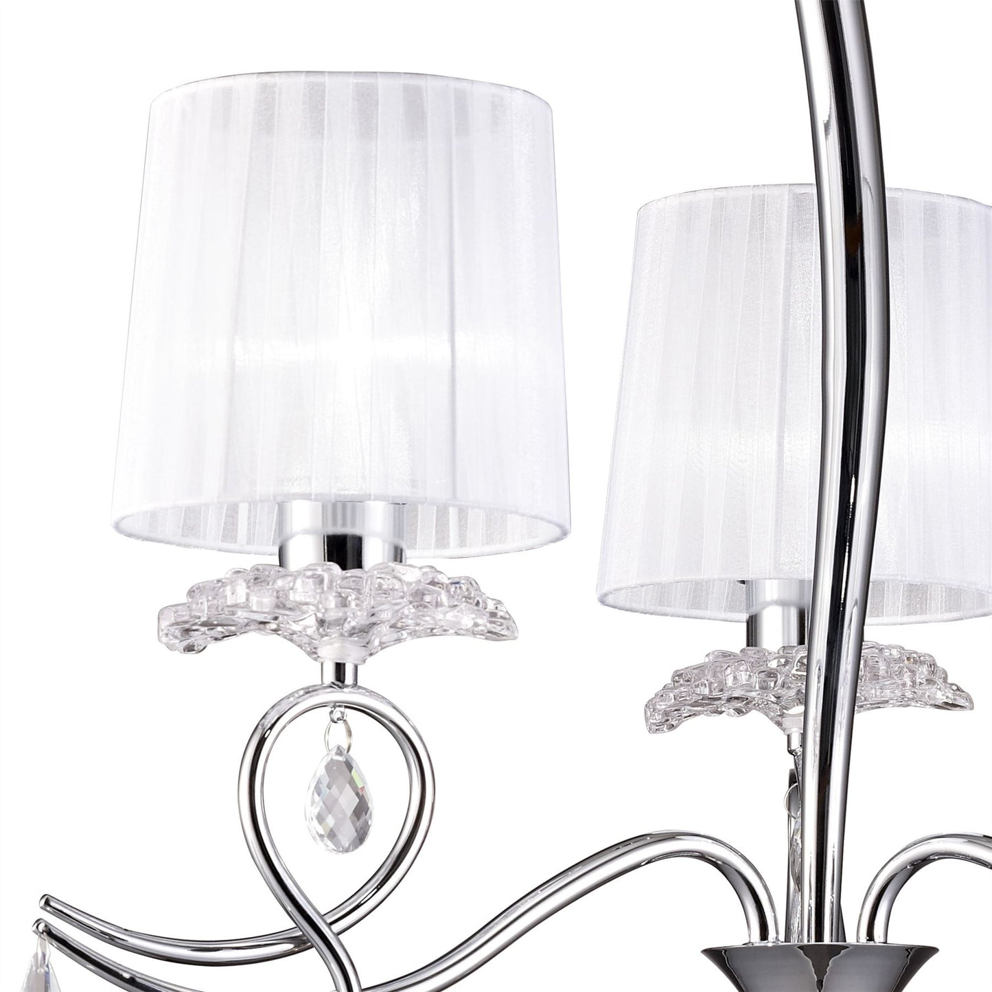 Mantra Louise M5323 Habana Black Round Shade 240mm, Suitable for Table Lamps
