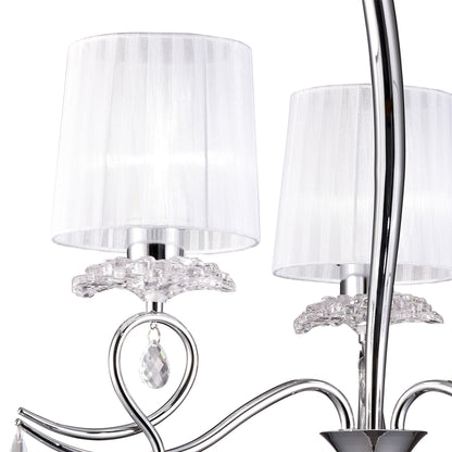 Mantra Louise M5323 Habana Black Round Shade 240mm, Suitable for Table Lamps