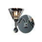 Diyas Neptune Wall Light 1 Light G9 Polished Chrome