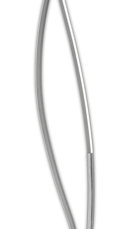Mantra M6108 Corinto Floor Lamp 174cm, 30W LED, 3000K, 2400lm Dimmable, Silver Chrome, 3yrs Warranty