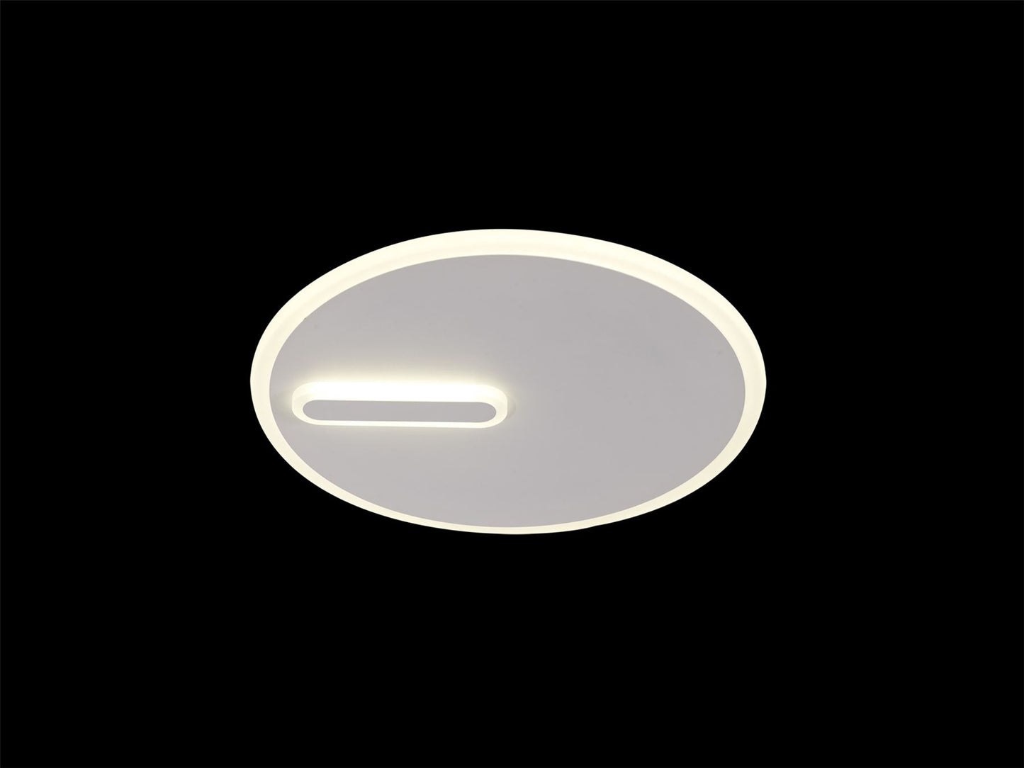 Mantra Fusion Clock 37.2cm Ceiling 37cm Round, 30W LED, 4000K, 2100lm, Sand White, 3yrs Warranty Ceiling
