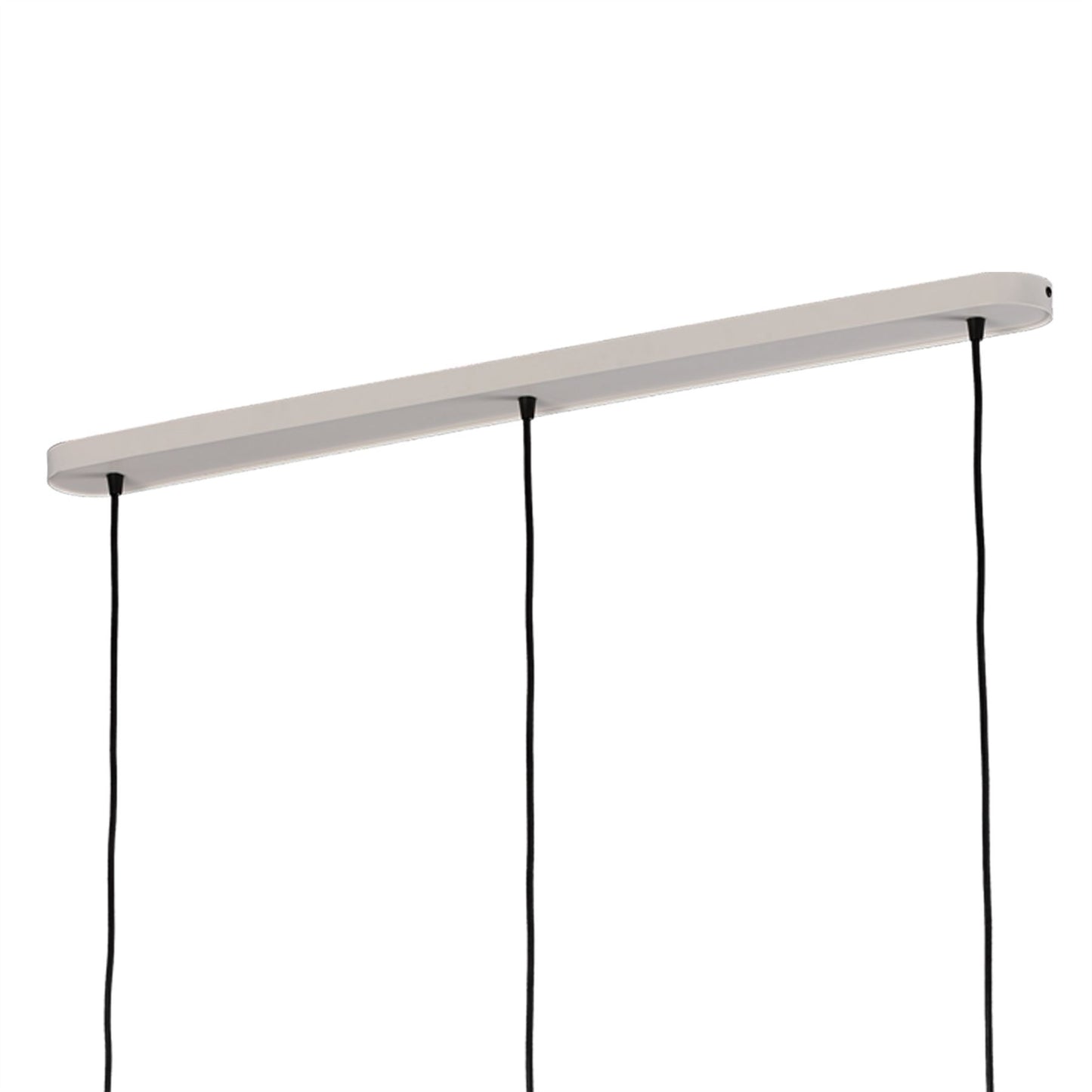 Mantra Fusion Kos E27 Fusion M5841 Kos Linear Pendant 3L 3 x E27 Max 40W, White/ Black