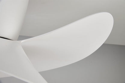 Ona 70cm 18W LED Dimmable Ceiling Light With Built-In 30W DC Fan, 3000-5000K Remote Control, 3600lm, White, 5yrs Warranty