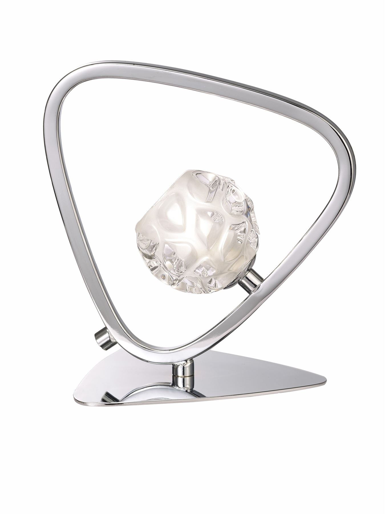 Mantra M5019 Lux Table Lamp 1 Light G9, Polished Chrome