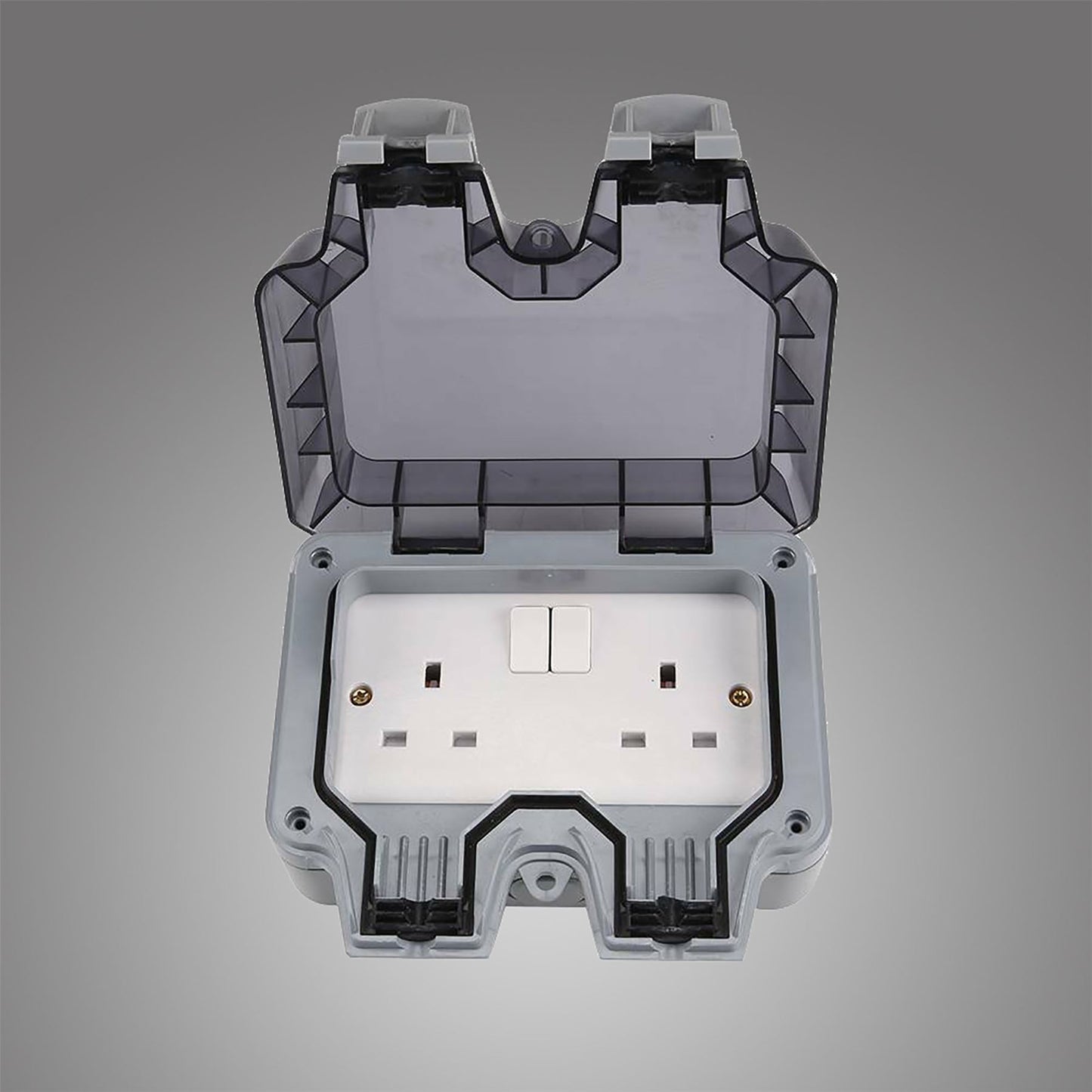 Deco Additions, Exterior IP66 2 Gang 13Amp Switched Double Socket - D0591 Wiring