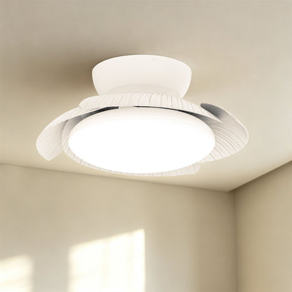 Aloha 52cm 45W LED Dimmable Ceiling Light With Built-In 30W DC Reversible Fan, White, 3500lm, 5yrs Warranty