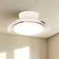 Aloha 52cm 45W LED Dimmable Ceiling Light With Built-In 30W DC Reversible Fan, White, 3500lm, 5yrs Warranty