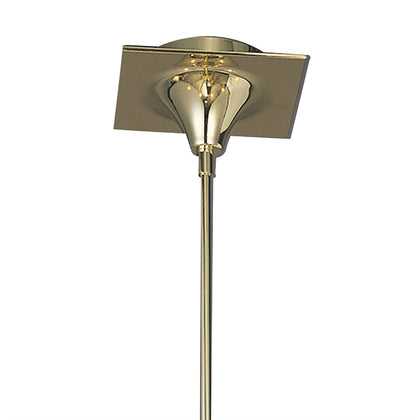 Mantra Viena 71.5cm Telescopic Pendant Round 8 Light G9, Polished Brass