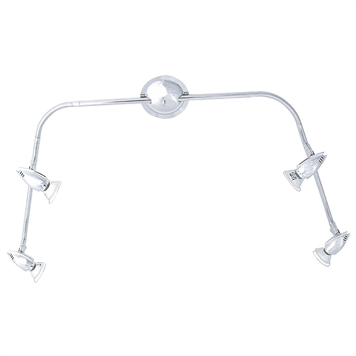 Diyas Habo Linear Flexi 4 Light GU10 Polished Chrome
