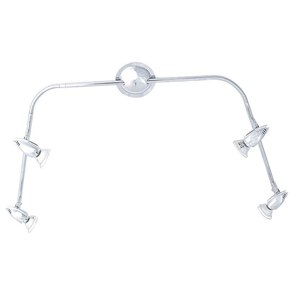 Diyas Habo Linear Flexi 4 Light GU10 Polished Chrome