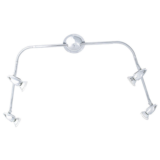 Diyas Habo Linear Flexi 4 Light GU10 Polished Chrome