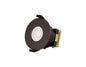 Trendi Switch Dimmable IP65 CCT LED Fire Rated Downlight in Dark Mocha Brown