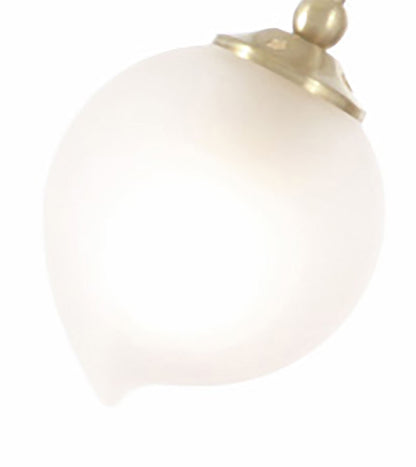 Diyas Bastia 49cm  4 Light G9 Satin Gold Ceiling Pendant Light Fitting