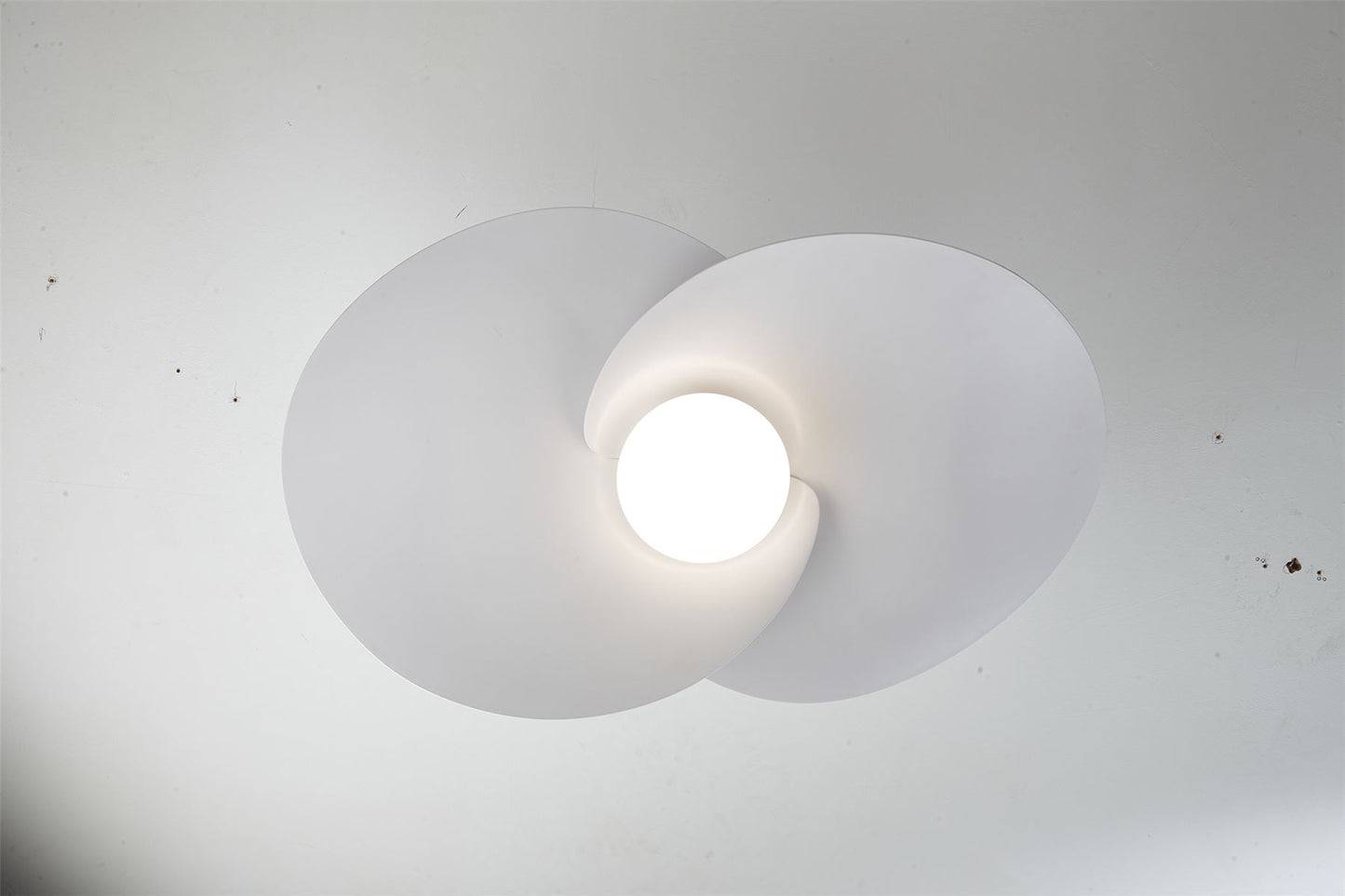 Nenufar 74 x 44cm 18W LED Dimmable Ceiling Light With Built-In 30W DC Fan, 3000-5000K Remote Control, 3600lm, White, 5yrs Warranty