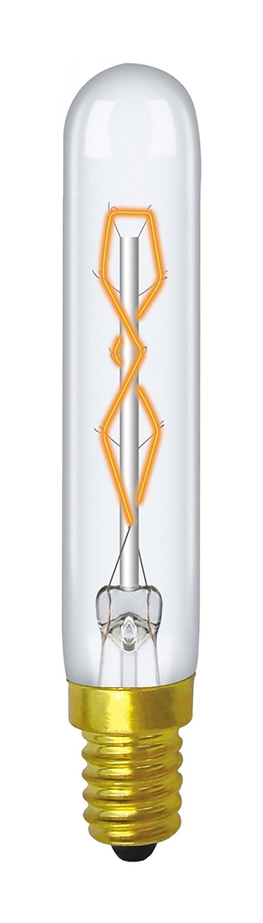 Luxram Rustica Slim-Tubular Short/S E14 Clear 40W Incandescent