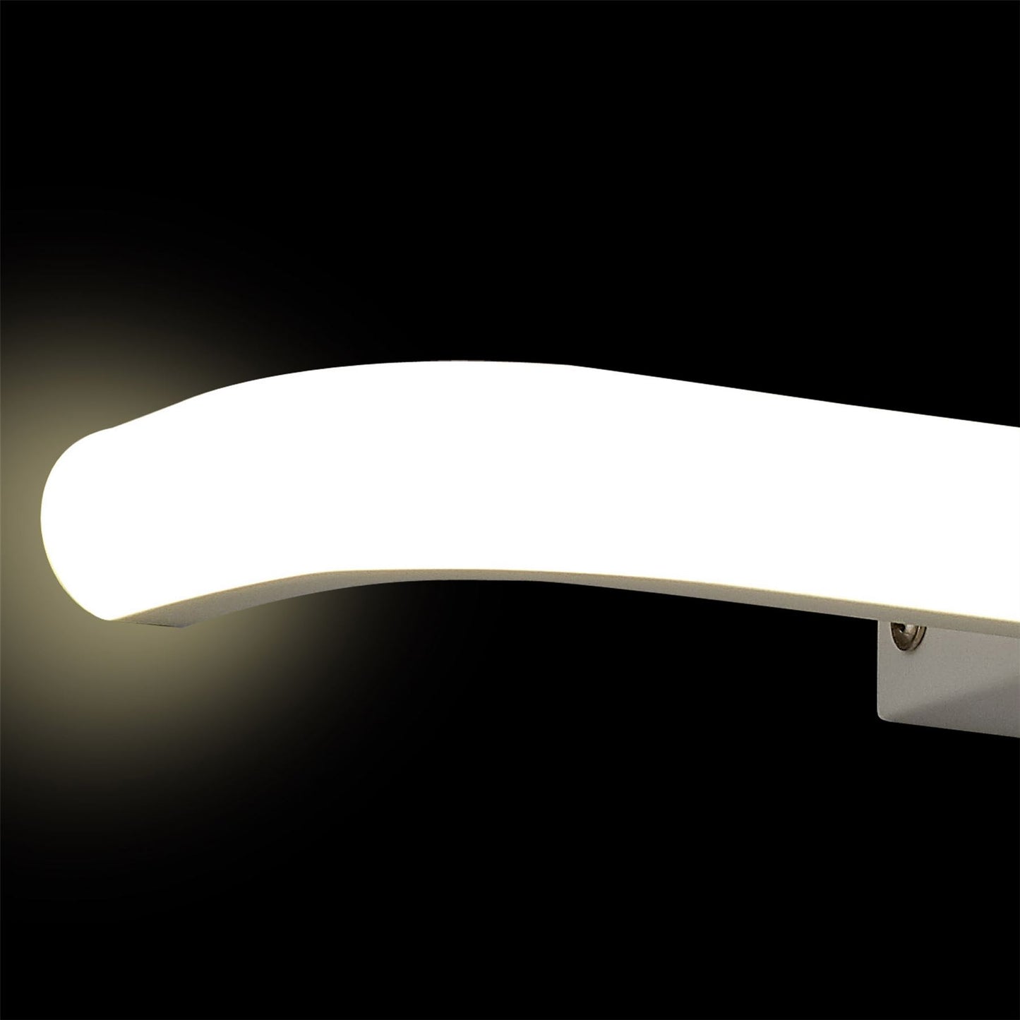 Mantra Fusion Tenerife 34cm Linear Wall Light Shelf with USB Socket, 8W LED, 3000K, 640lm, White, 3yrs Warranty