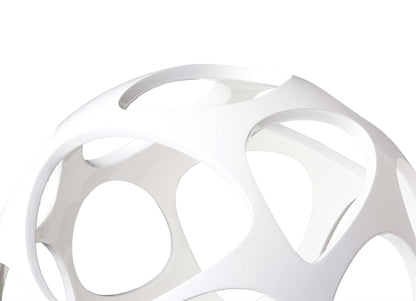 Mantra Organica Table Lamp 9 Light G9 Max 5W, Gloss White/Polished Chrome