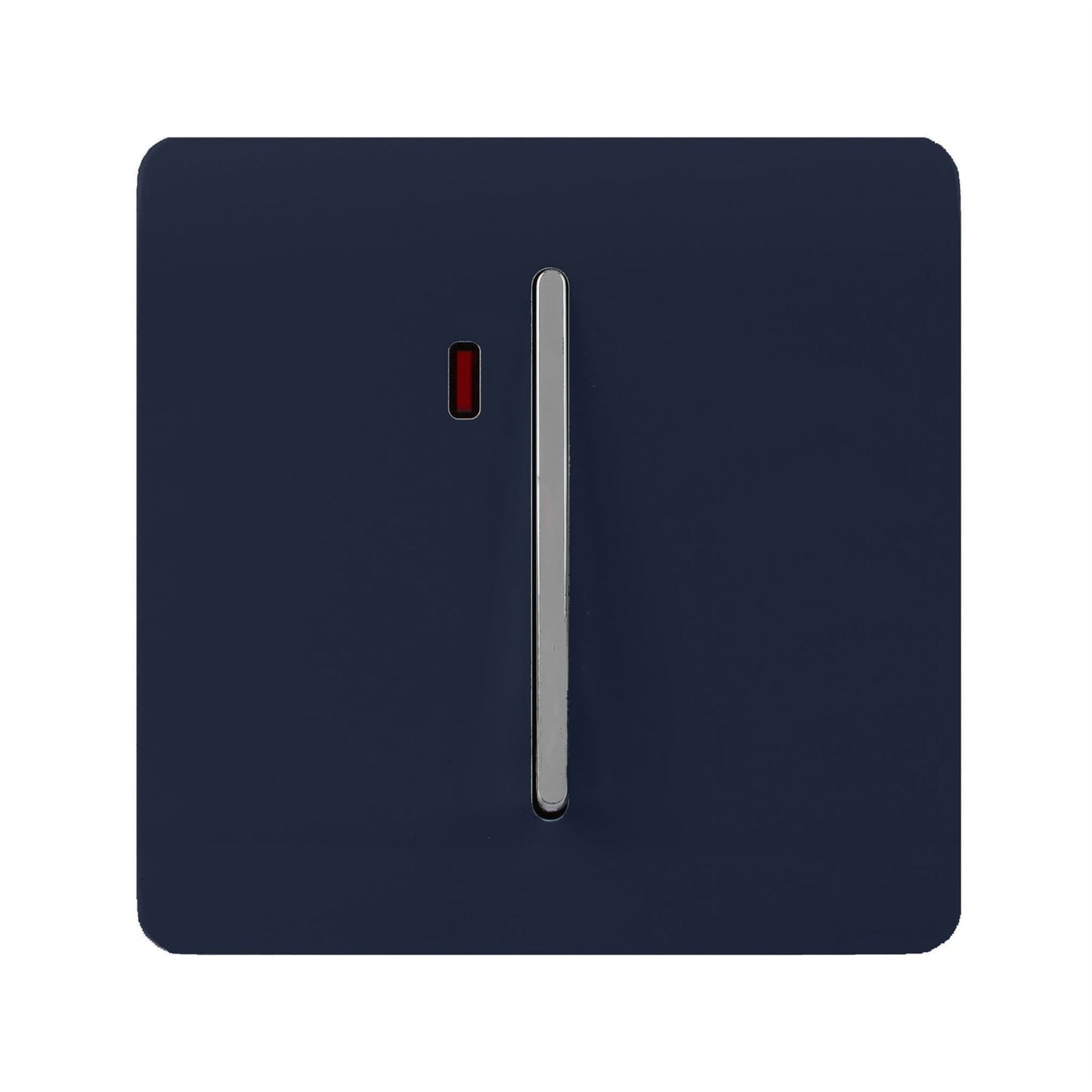 Trendi Artistic Modern Glossy 45 A Tactile Light Switch & Neon Insert Navy