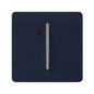 Trendi Artistic Modern Glossy 45 A Tactile Light Switch & Neon Insert Navy