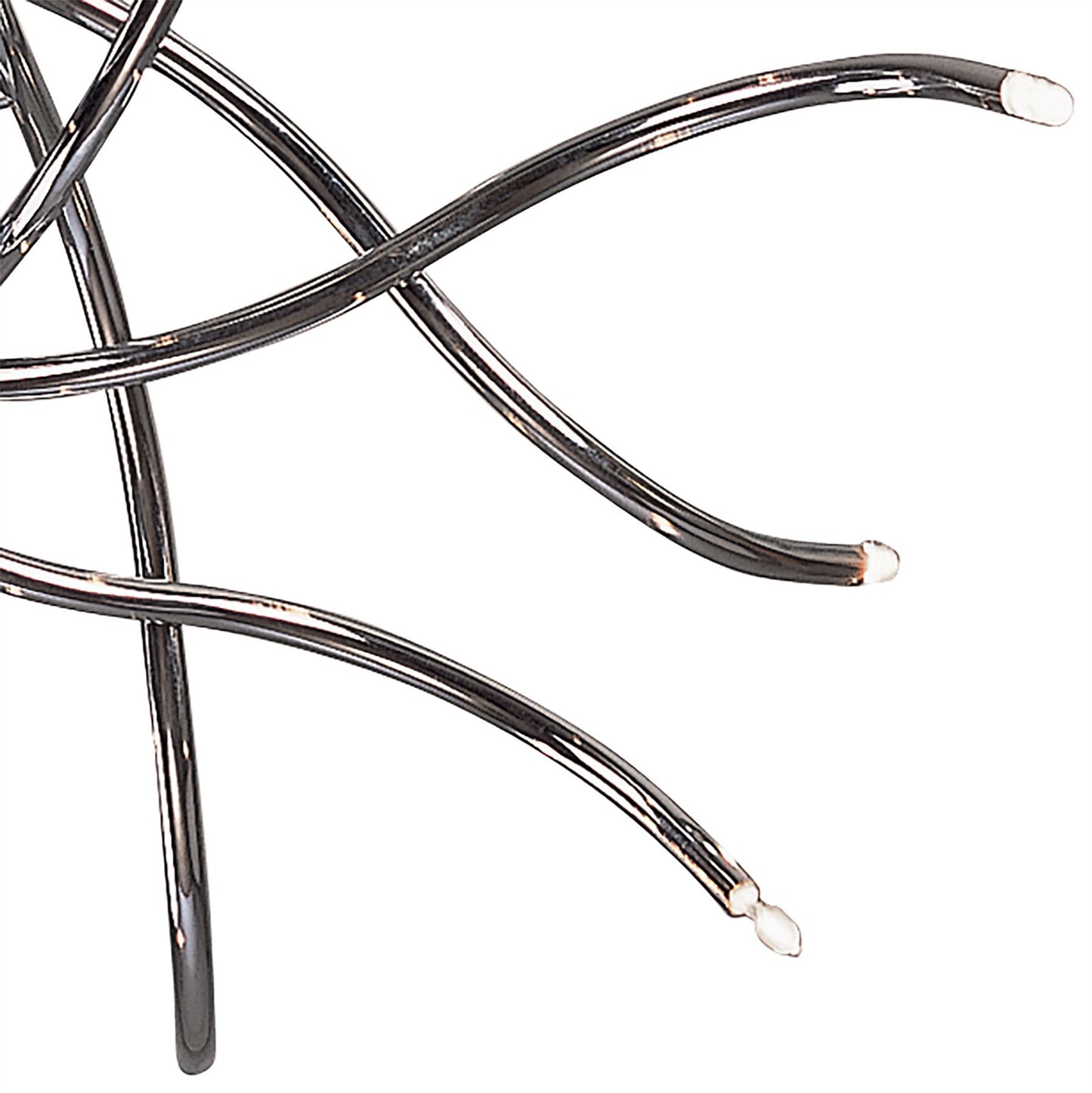 Mantra Aire 66cm Telescopic Pendant 16 Light G4 Waved Arms, Polished Chrome, NOT LED/CFL Compatible