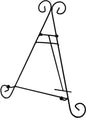 Diyas Home Stands (DH) Plate Stand Large Black Art