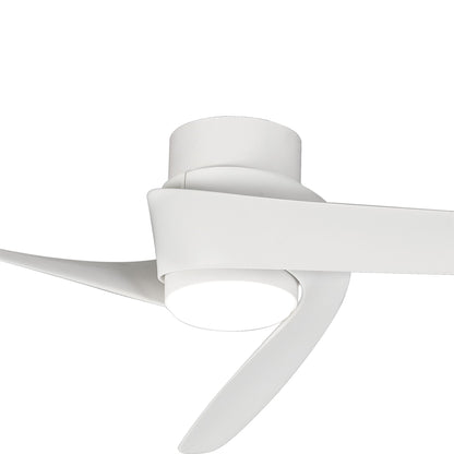 Groenland 122cm 24W LED Dimmable Ceiling Light With Built-In 30W DC Fan, 2700-5000K Remote & APP Control, 1700lm, White, 5yrs Warranty