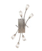 Mantra Pietra Ceiling/Wall Switched 6 Light G9, Polished Chrome
