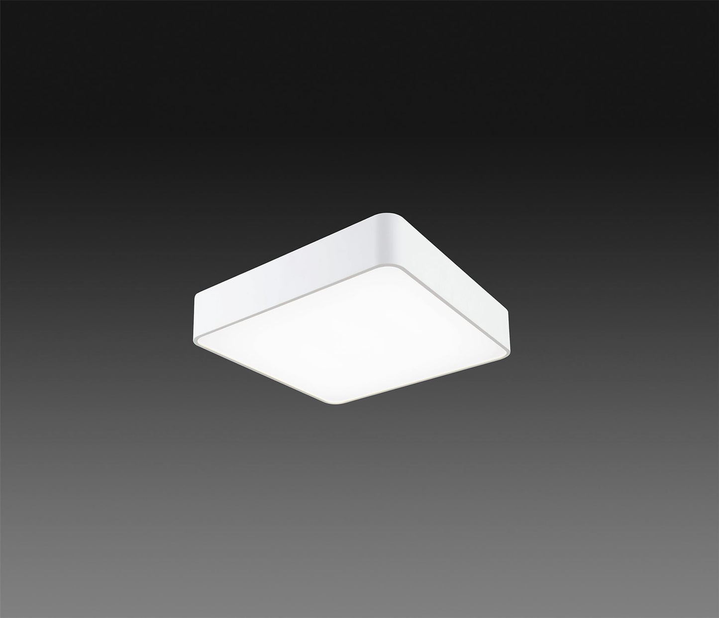 Mantra Fusion M5502 Cumbuco Flush 40cm Square, 2100lm, 35W LED 4000K White/ Acrylic, 3yrs Warranty - M5502 Ceiling
