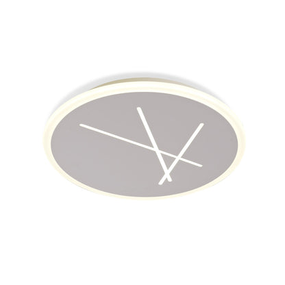 Mantra Fusion Kenzo 37.2cm Ceiling 37cm Round, 30W LED, 4000K, 2100lm, Sand White, 3yrs Warranty Ceiling