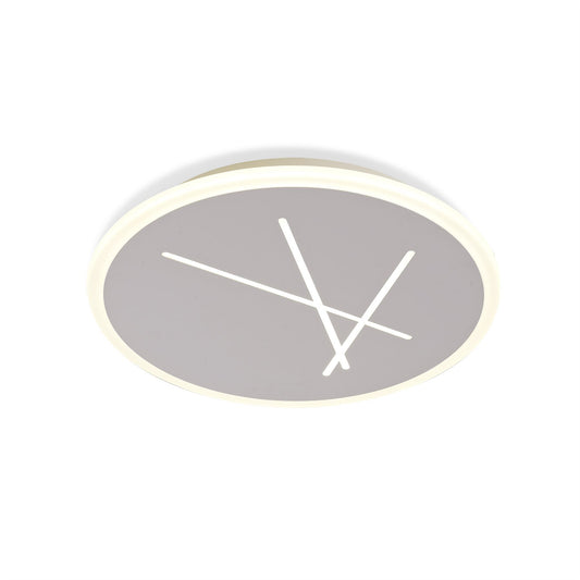 Mantra Fusion Kenzo 37.2cm Ceiling 37cm Round, 30W LED, 4000K, 2100lm, Sand White, 3yrs Warranty Ceiling