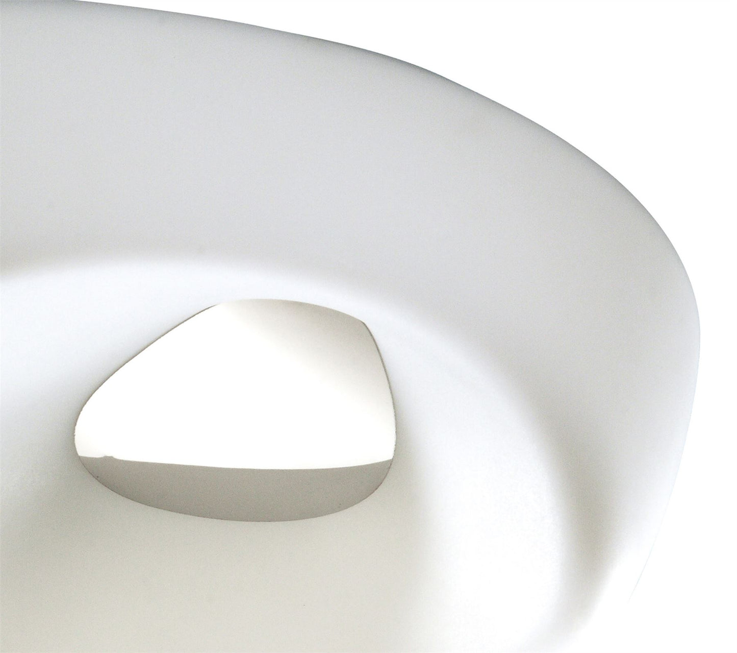 Mantra M1334 Huevo Ceiling 5 Light E27 Outdoor IP44, Polished Chrome/Opal White