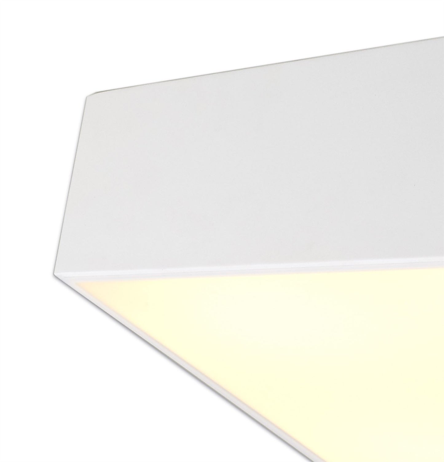 Mantra M6162 Mini Ceiling 45cm Square, 5 x E27 (Max 20W), White - M6162 Ceiling