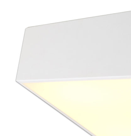 Mantra M6162 Mini Ceiling 45cm Square, 5 x E27 (Max 20W), White - M6162 Ceiling
